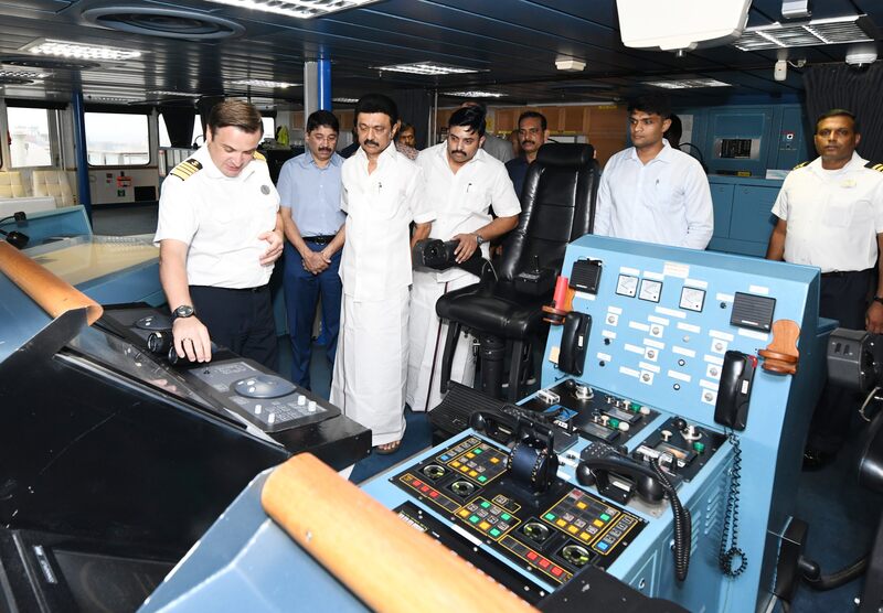 Mk stalin ship tourism