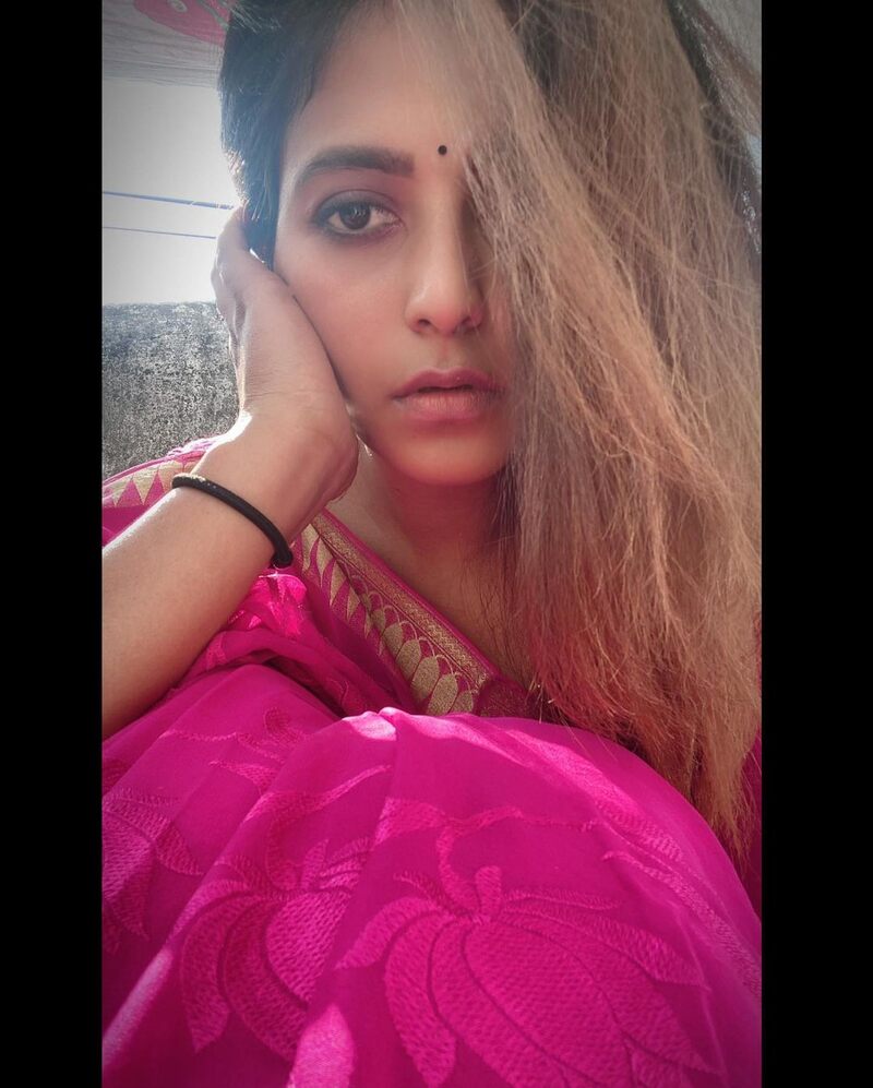 Anjalai saree new clicks