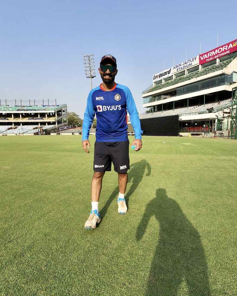 Dk in indian jersey