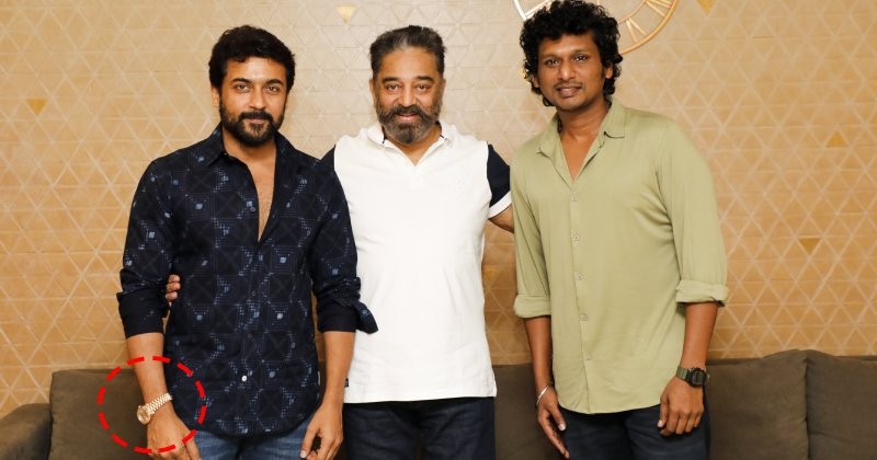 Vikram meets rolex and gifts