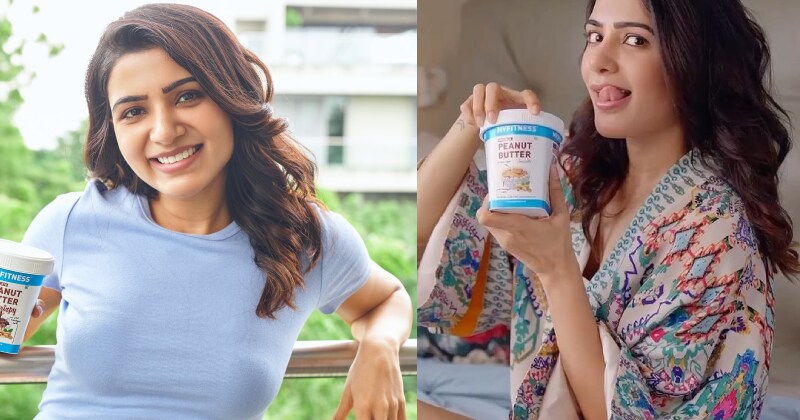 Samantha prabhu new blue berry clicks