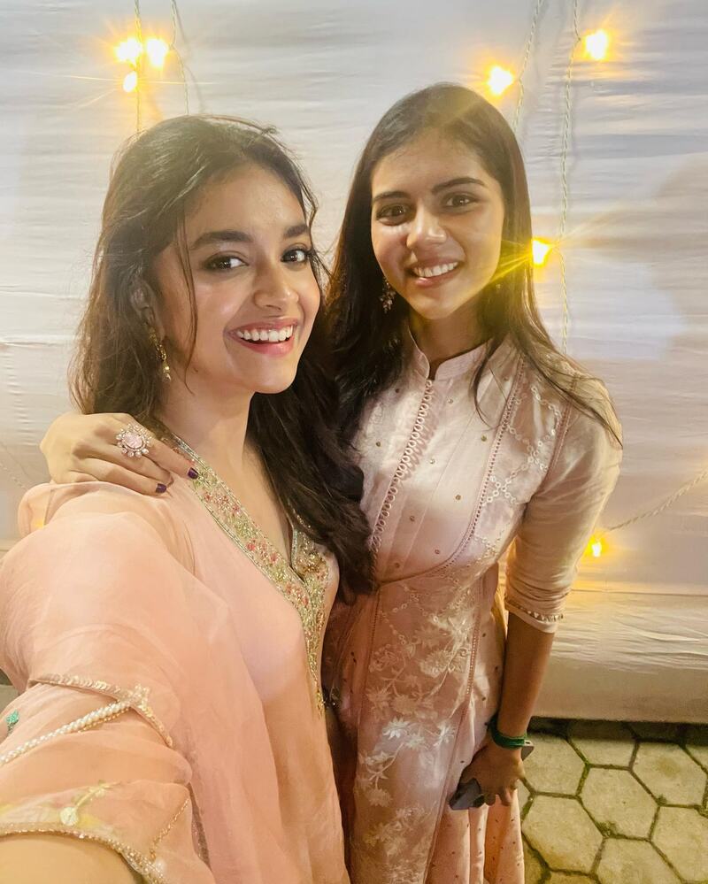 Keerthy suresh new clicks viral fuction