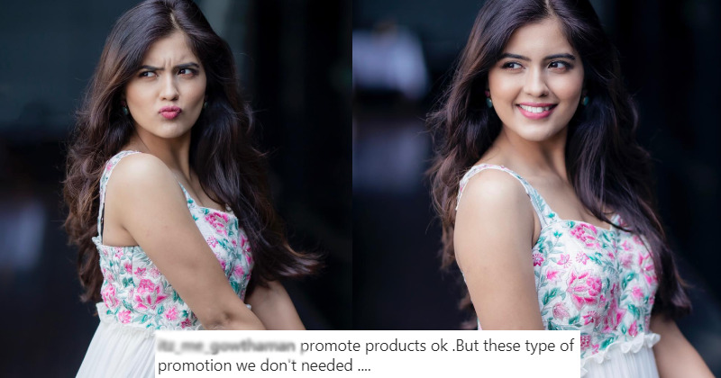 Amritha aiyer new promotion clicks viral