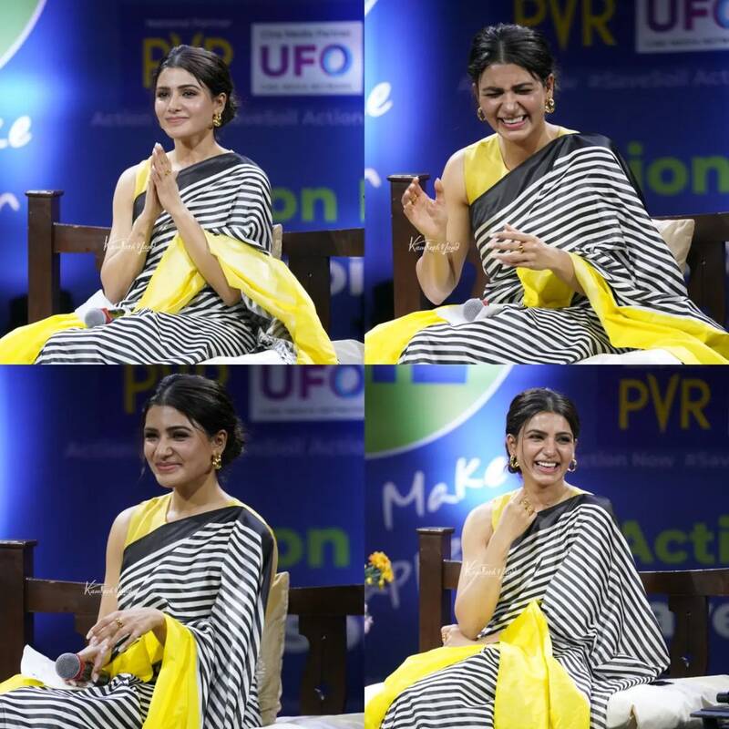 Samantha desi look photos viral