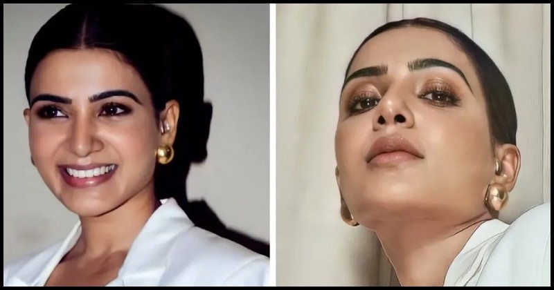 Samantha desi look photos viral