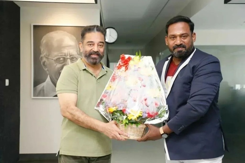 Kamal kiss robo shankar photos viral