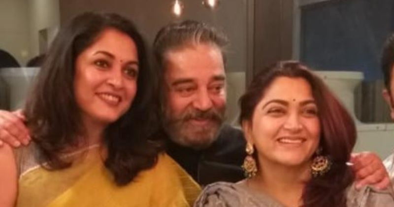 Kamalahaasan kushboo latest clicks