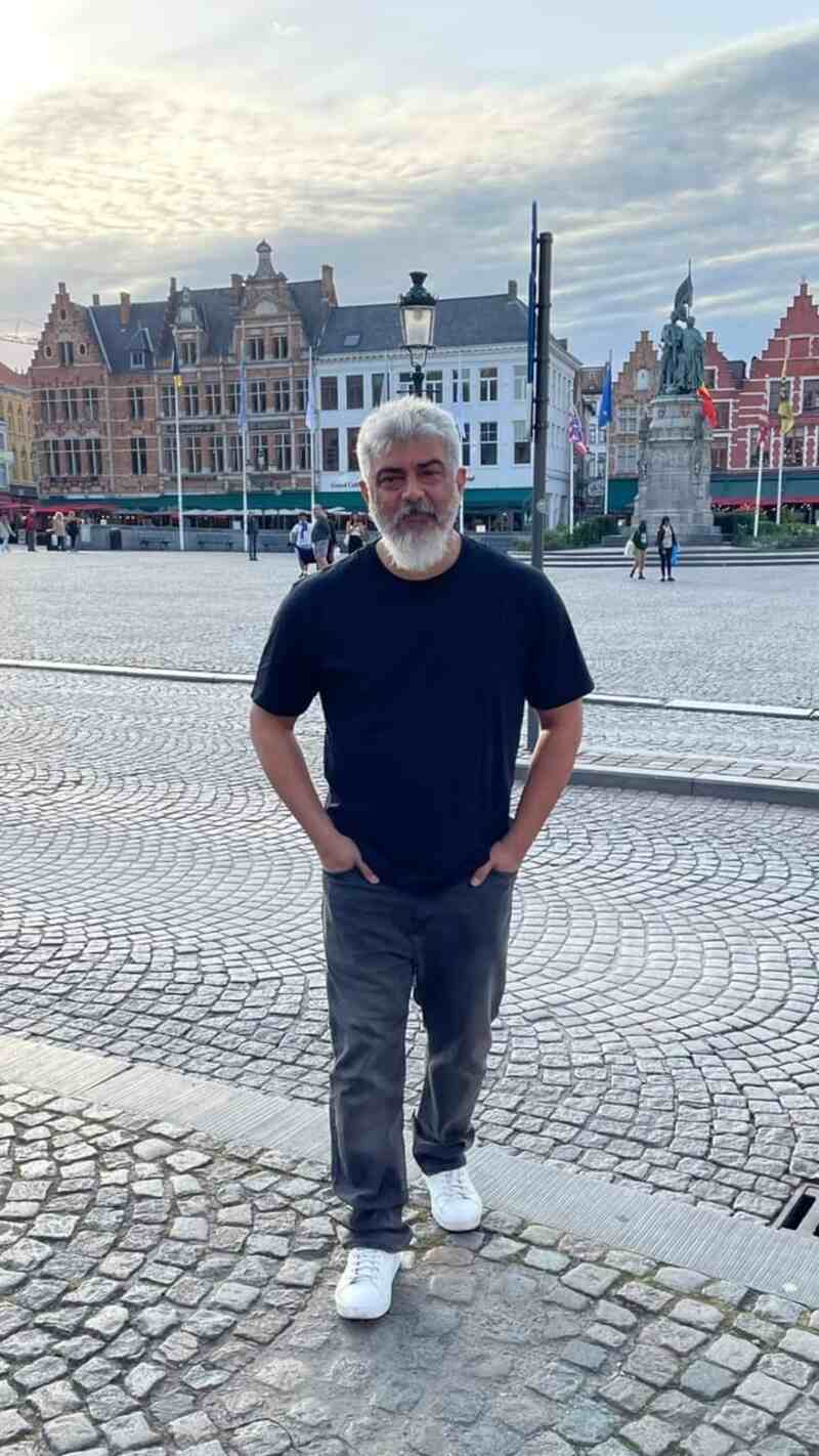 Ajith europe trip viral photos