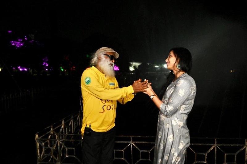 Srinidhi shetty save soil campaign