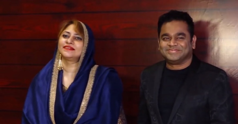 Ar rahman saira banu latest photos