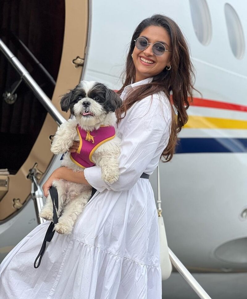 Keerthy suresh with nyke latest clicks