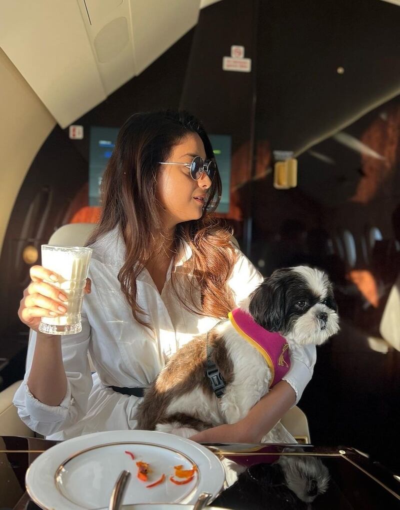 Keerthy suresh with nyke latest clicks