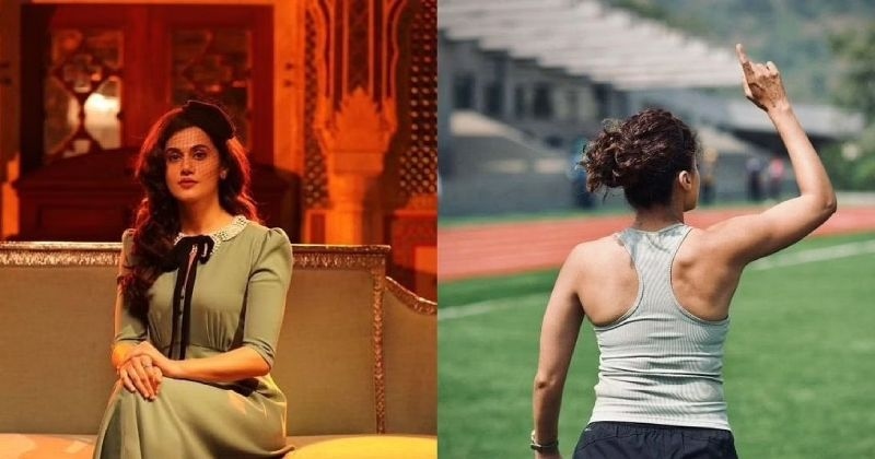 Taapsee in london clicks viral