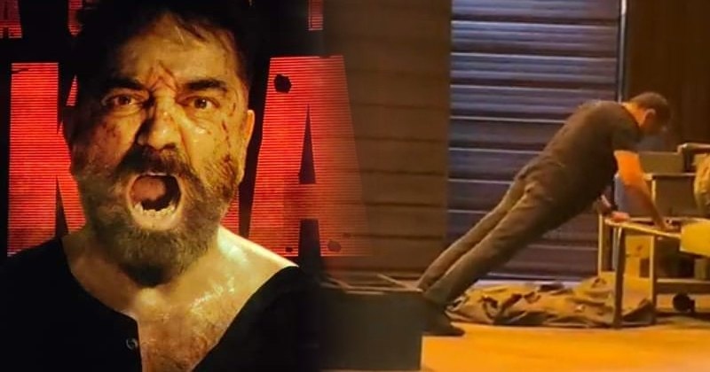 Kamalhaasan push ups viral video
