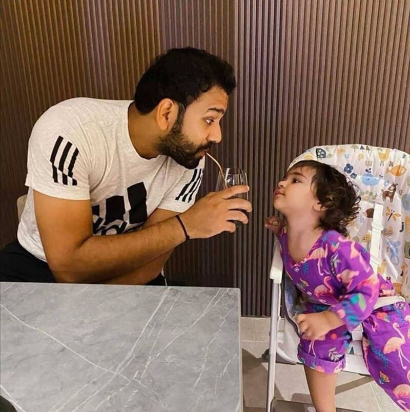 Rohit sharma samaira video viral