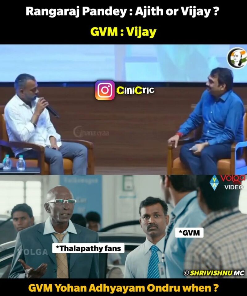Gvm about vijay viral video