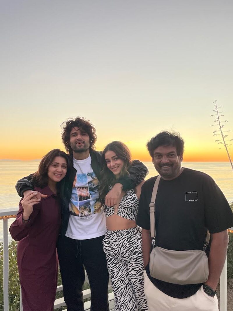 Vijay deverakonda ligar movie poster