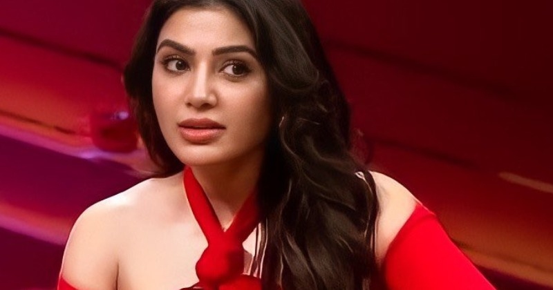 Samantha in red hot photos