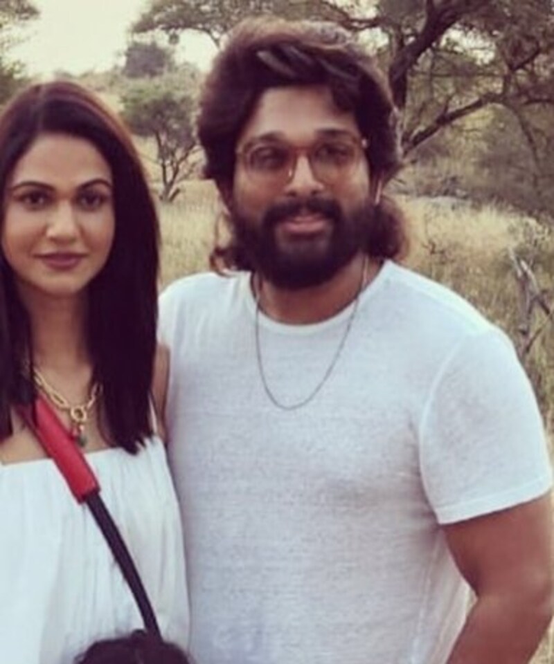 Allu arjun latest with family