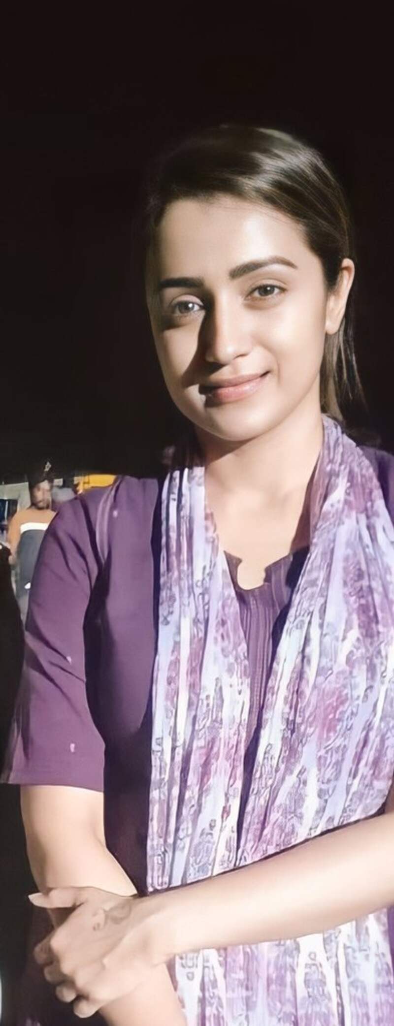 Trisha latest working stills viral