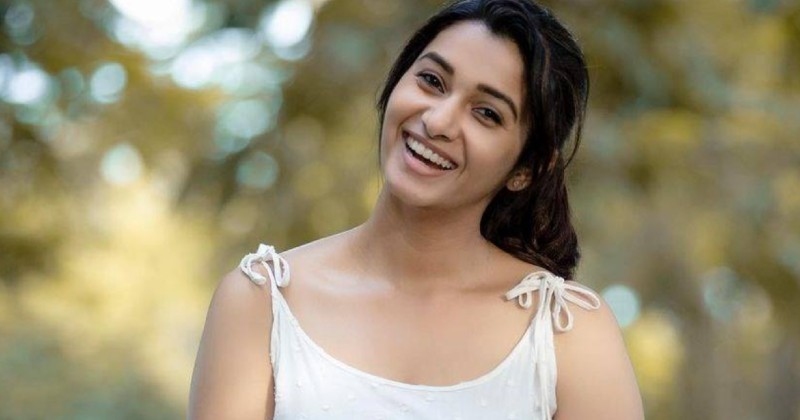 Priya bhavani in red latest clicks