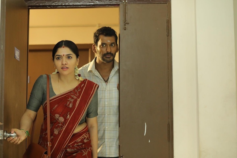 Vishal sunaina in laththi