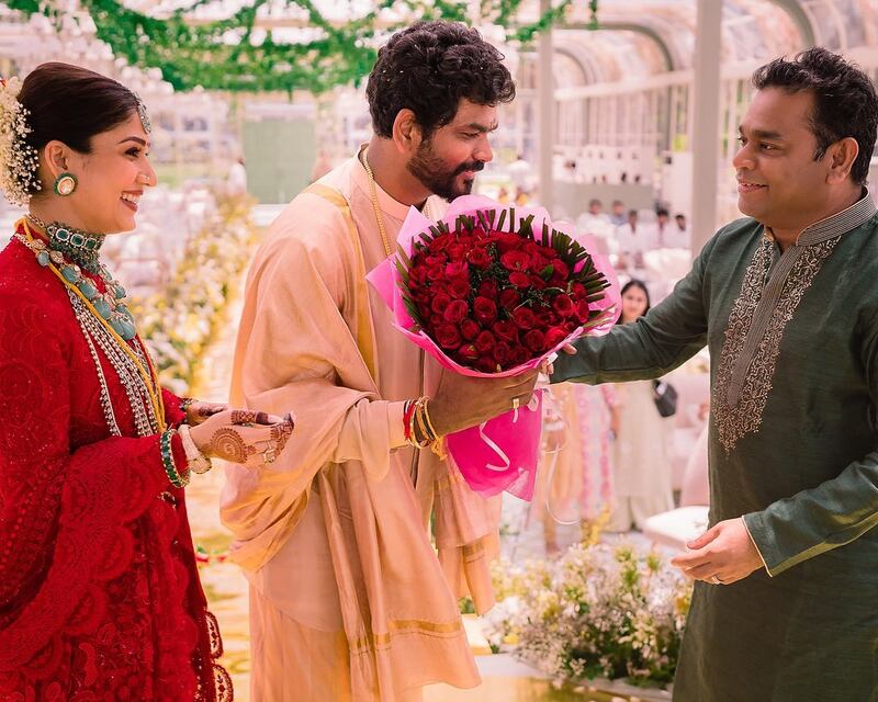 Anirudh at nayanthara wikki wedding