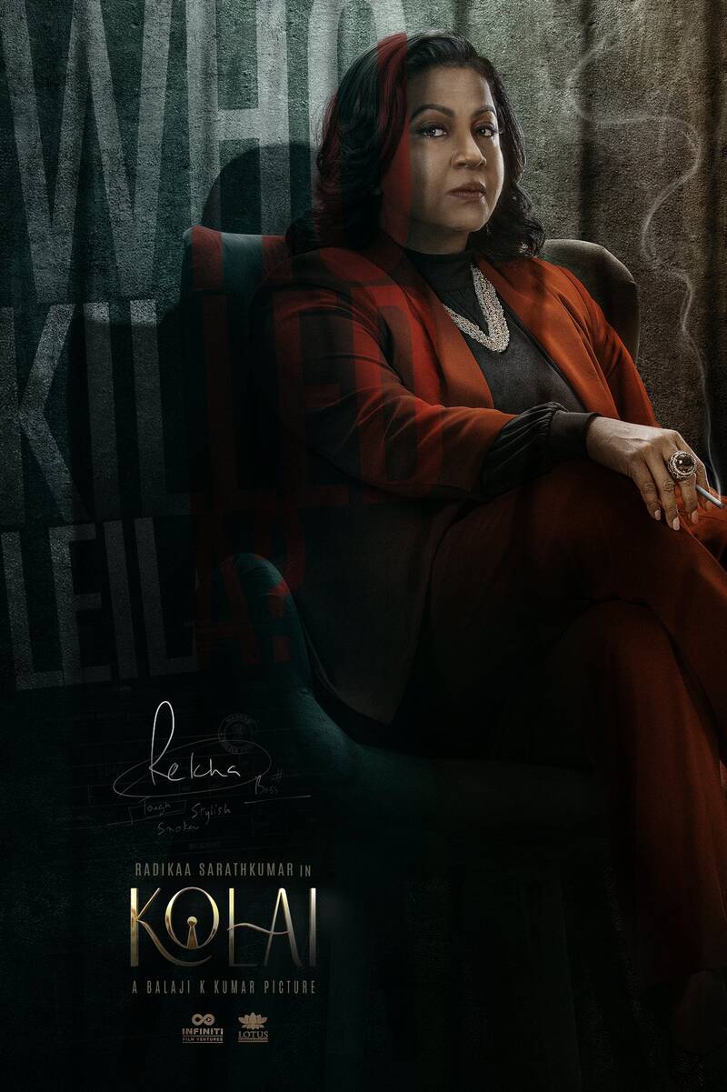 Radhika as rekha in kolai