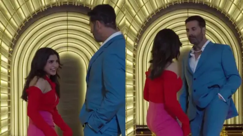 Samantha akshay video viral