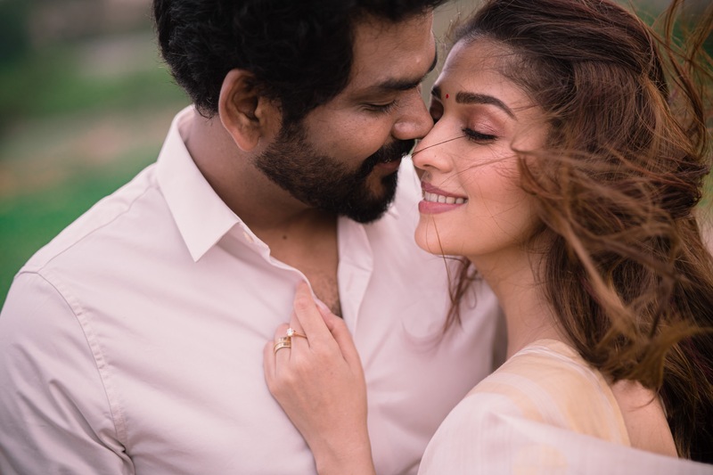 Nayanthara vignesh shivan romantic photos