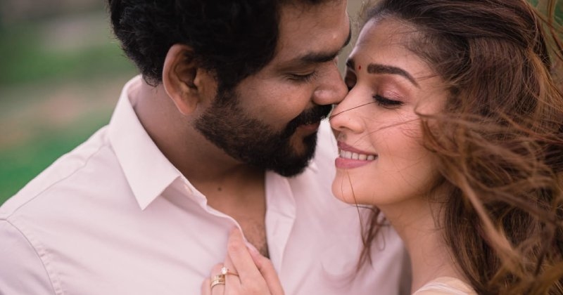Nayanthara vignesh shivan romantic photos