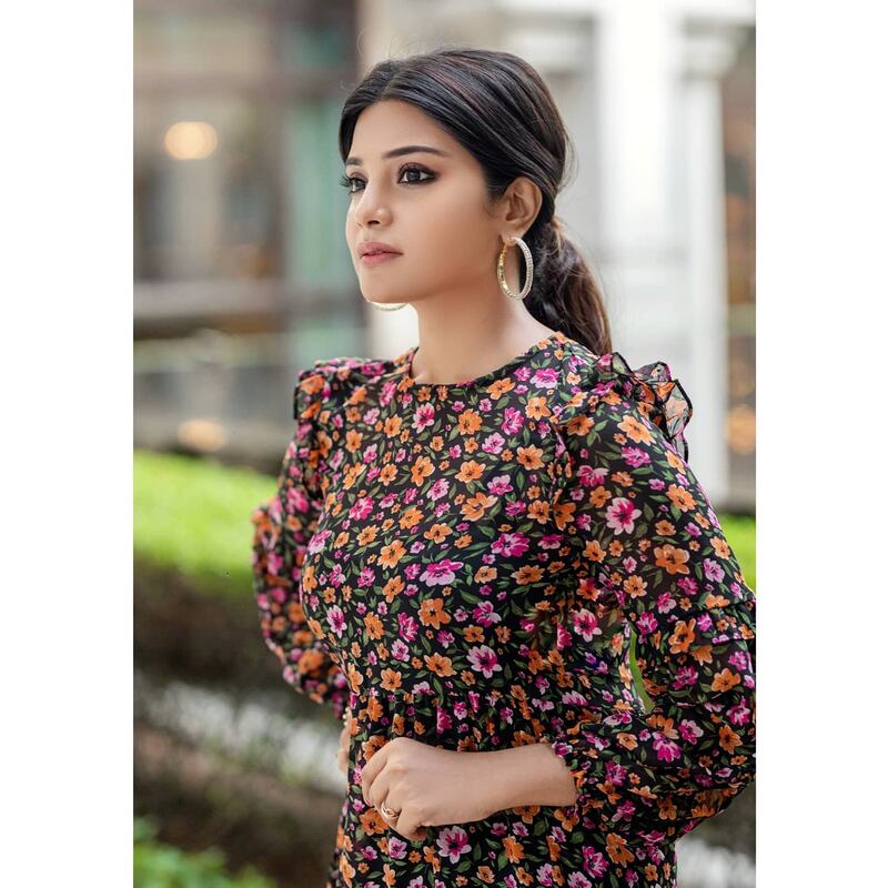 Aathmika tshirt new clicks