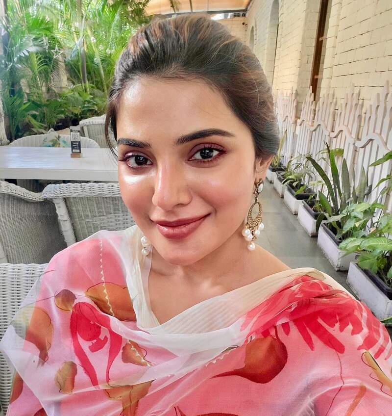 Aathmika tshirt new clicks