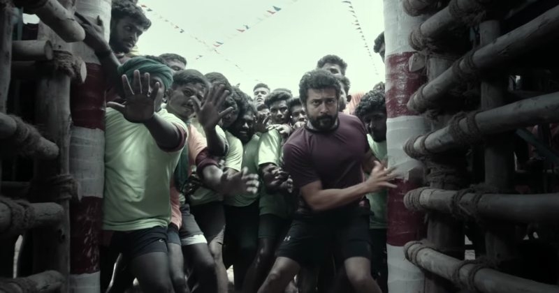 Vaadivaasal glimpse video viral