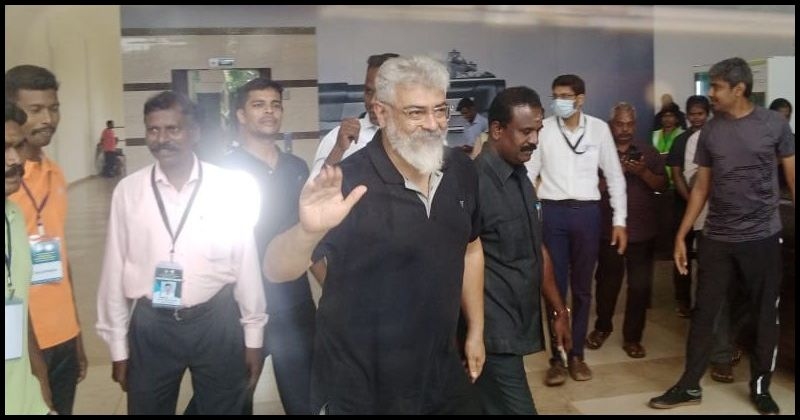 Ajith in trichy rifle club