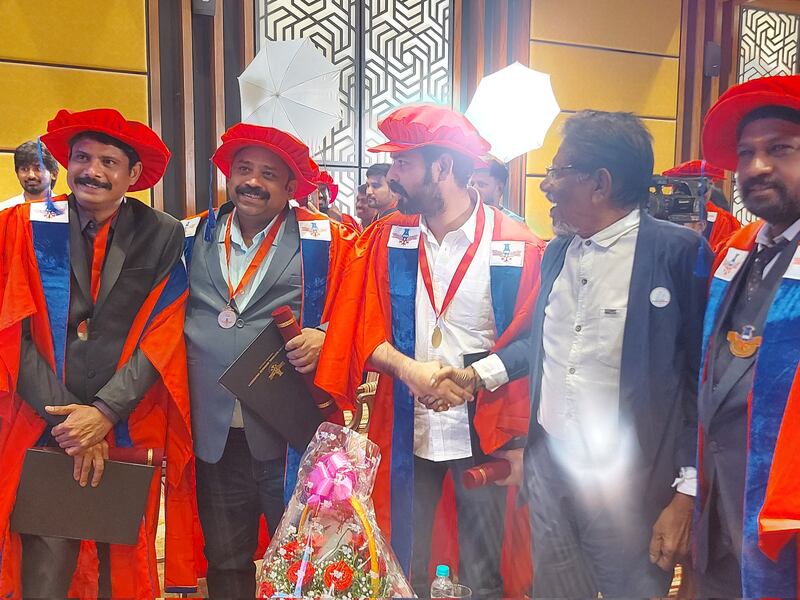 Vemal hon doctorate photos viral