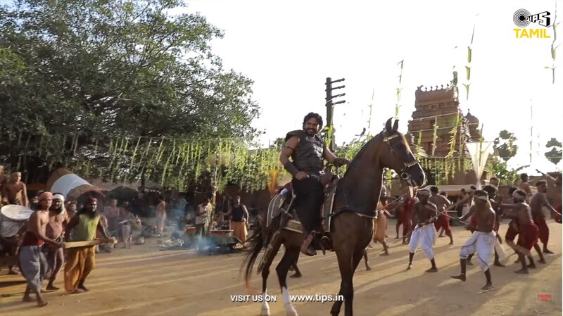 Karthi ponni nadhi making video