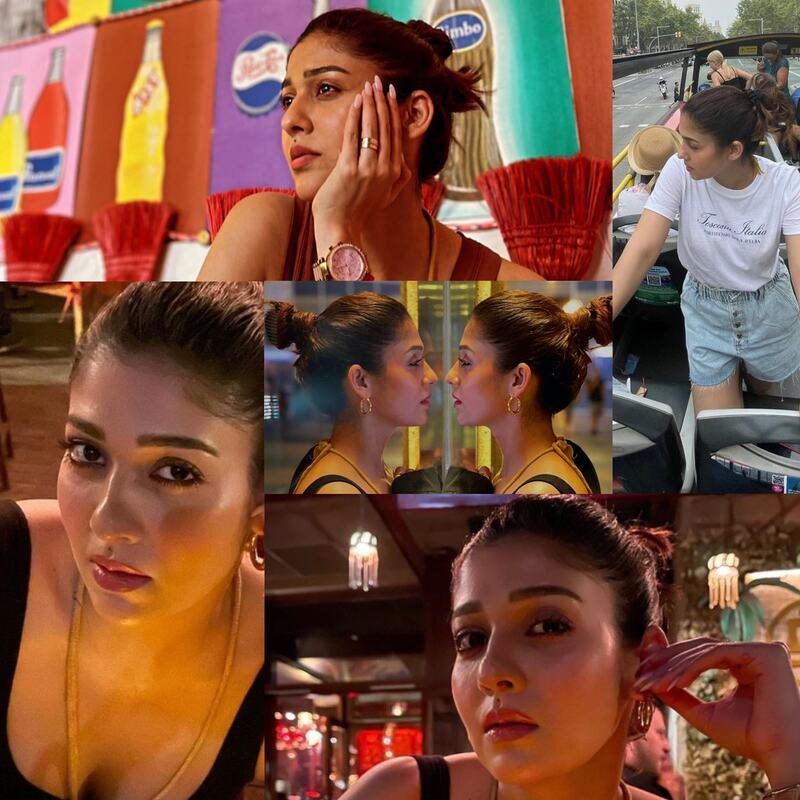 Nayanthara fun time spain