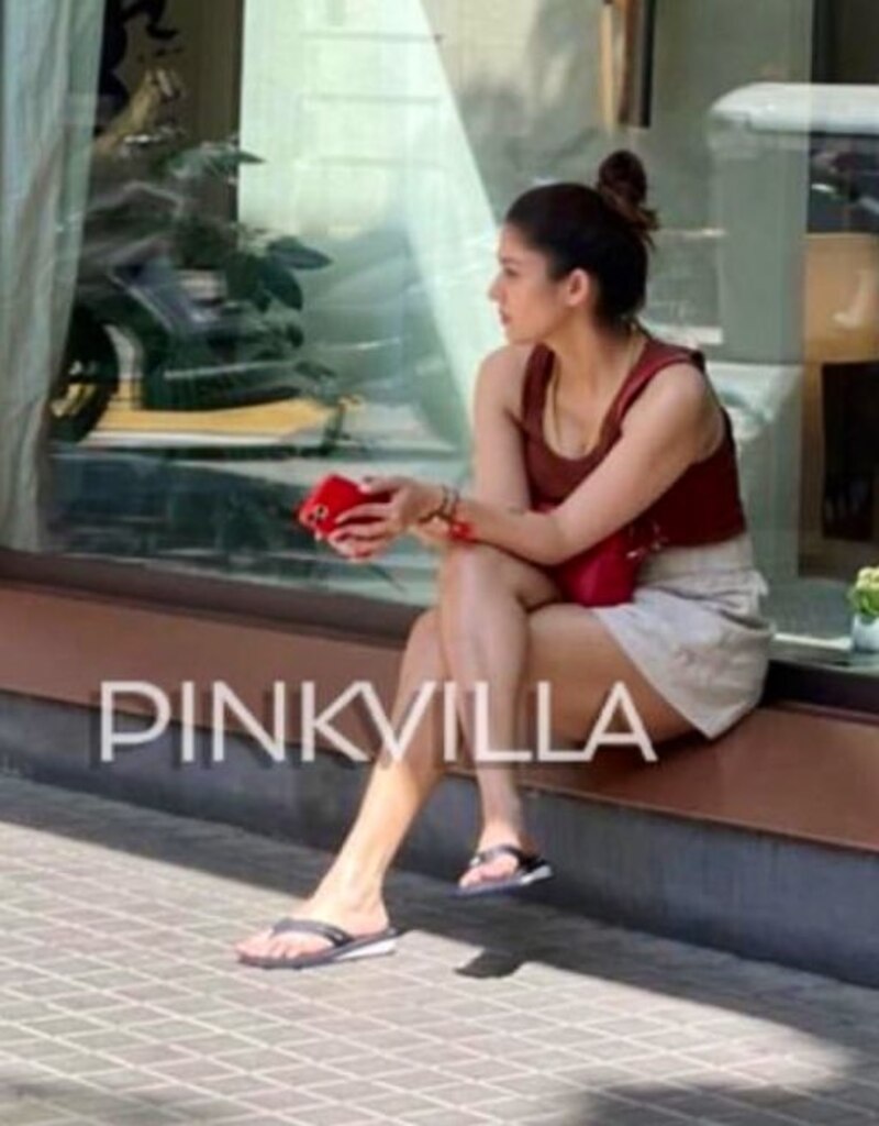 Nayanthara fun time spain