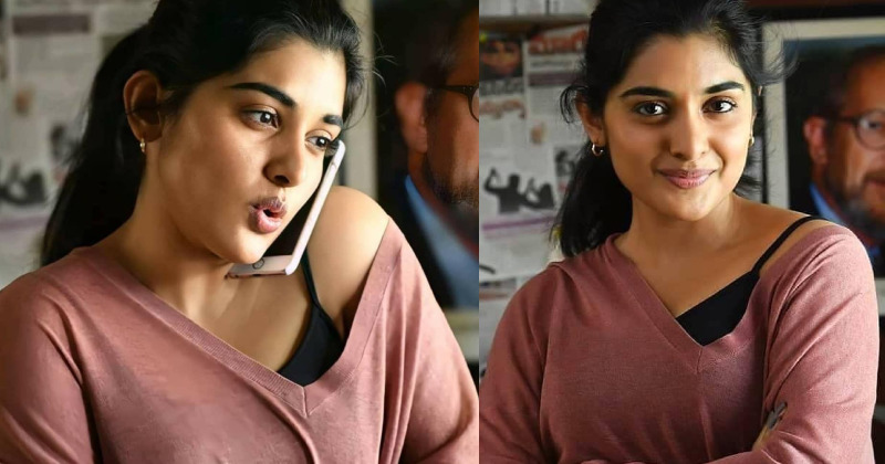 Nivetha thomas new dress