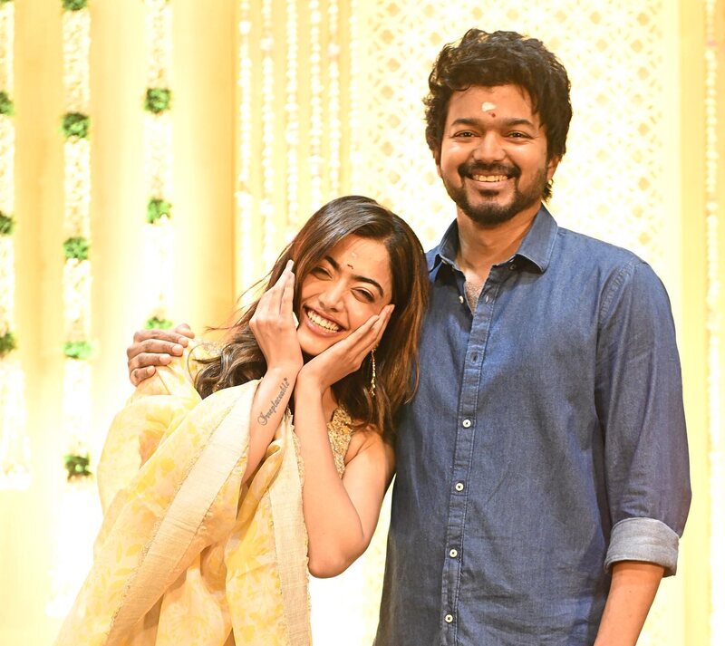 Rashmika mandanna new varisu video hot