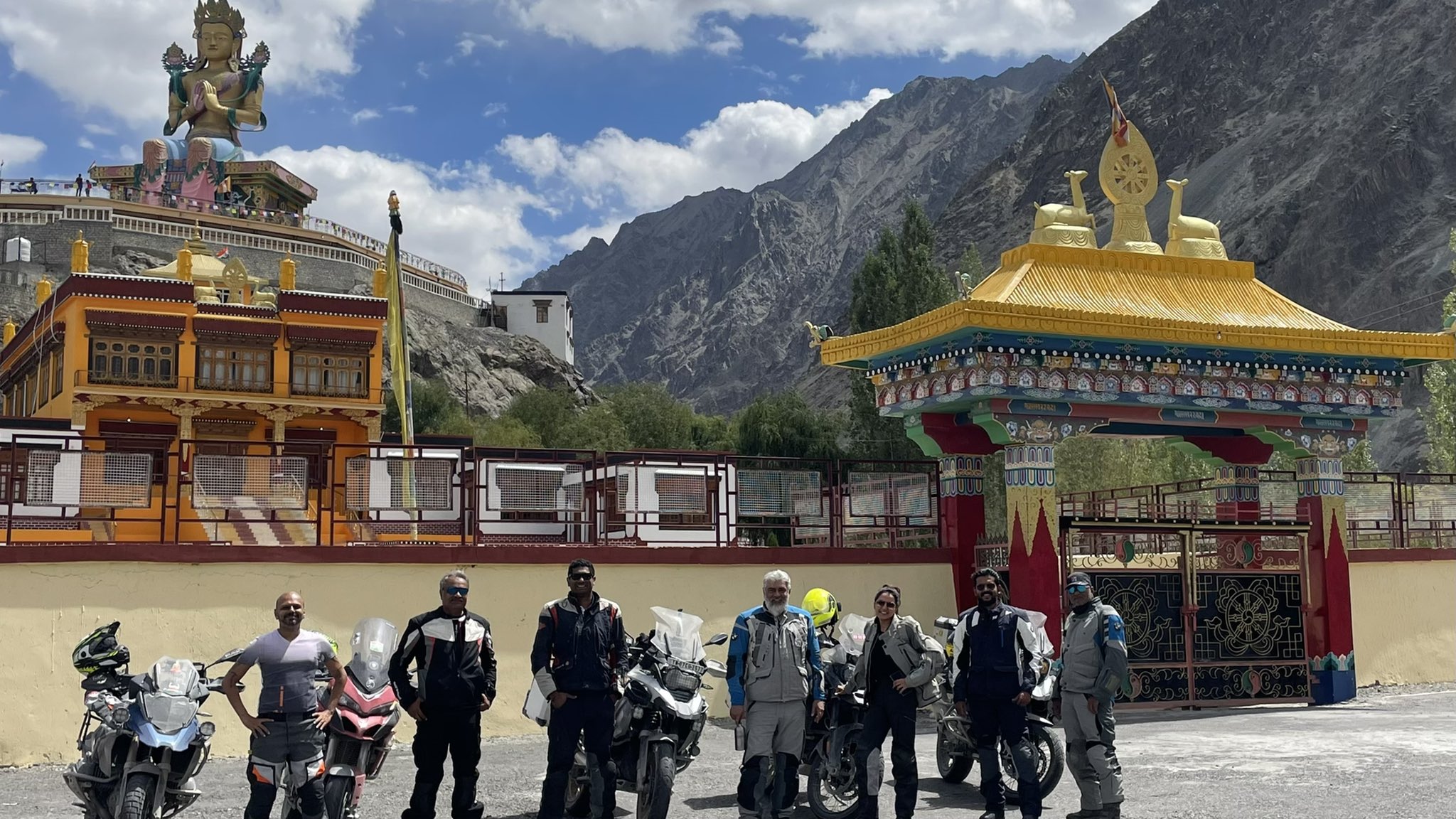 Ajith ladakh trip photos