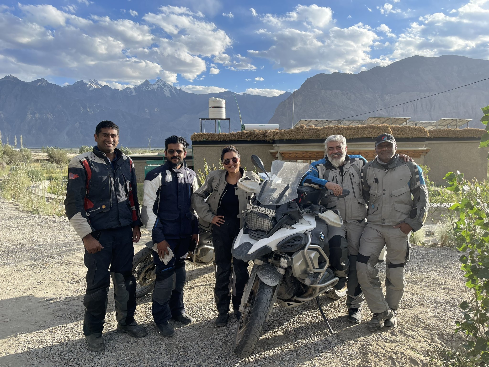 Ajith ladakh trip photos