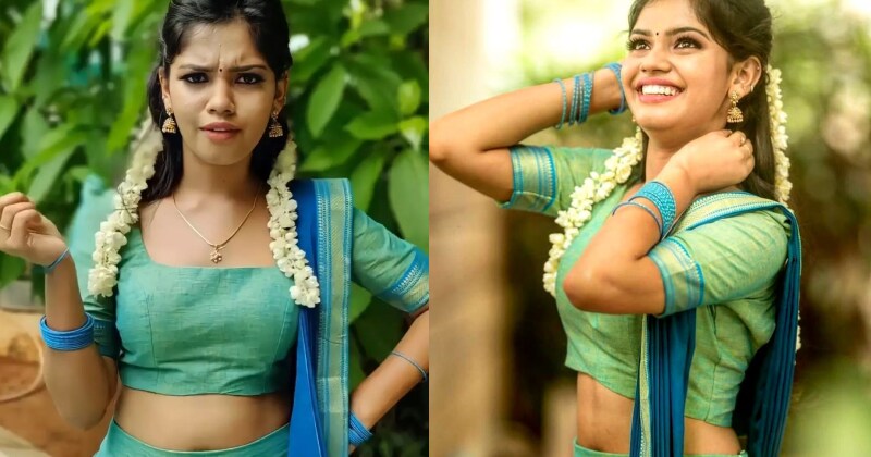 Pranika dhakshu new hot reels vedio
