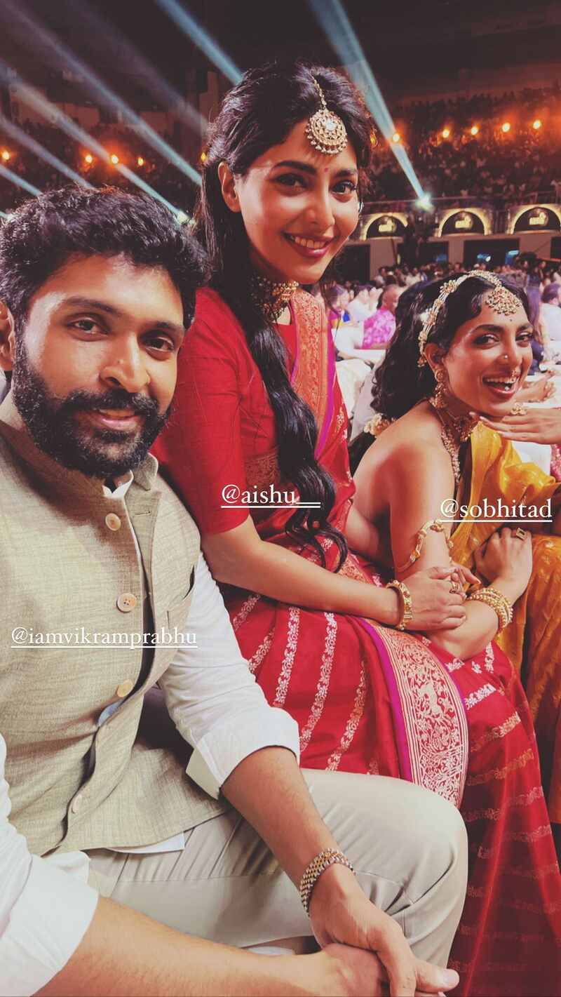 Ponniyin selvan sobhita as vanathi