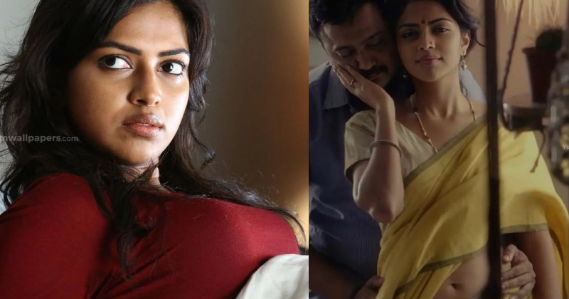 Amala paul new hot saree clicks