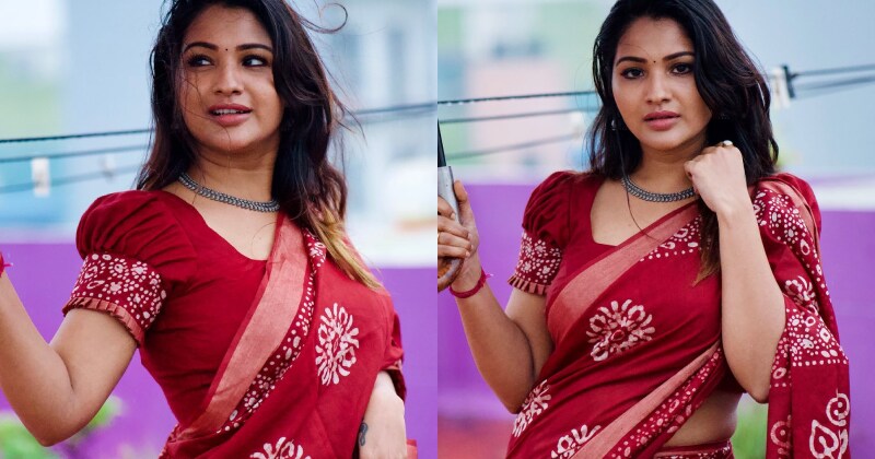 Sharanya turadi new hot clicks tamil