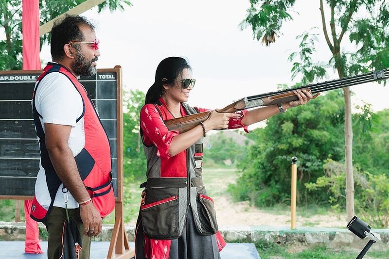 Ramya pandian new shooting hot clicks