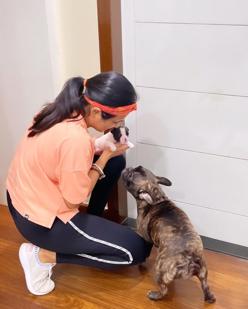 Ramya pandian new hot clicks dog