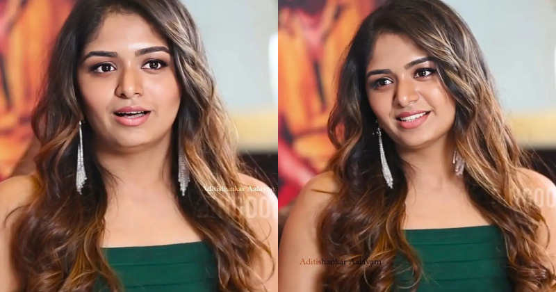 Aditi shankar new hot photo vedio